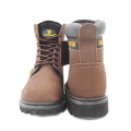 High quality oil nubuck steel head anti-static rubber goodyear welt acid resistant coal mining safety work boots Kenya